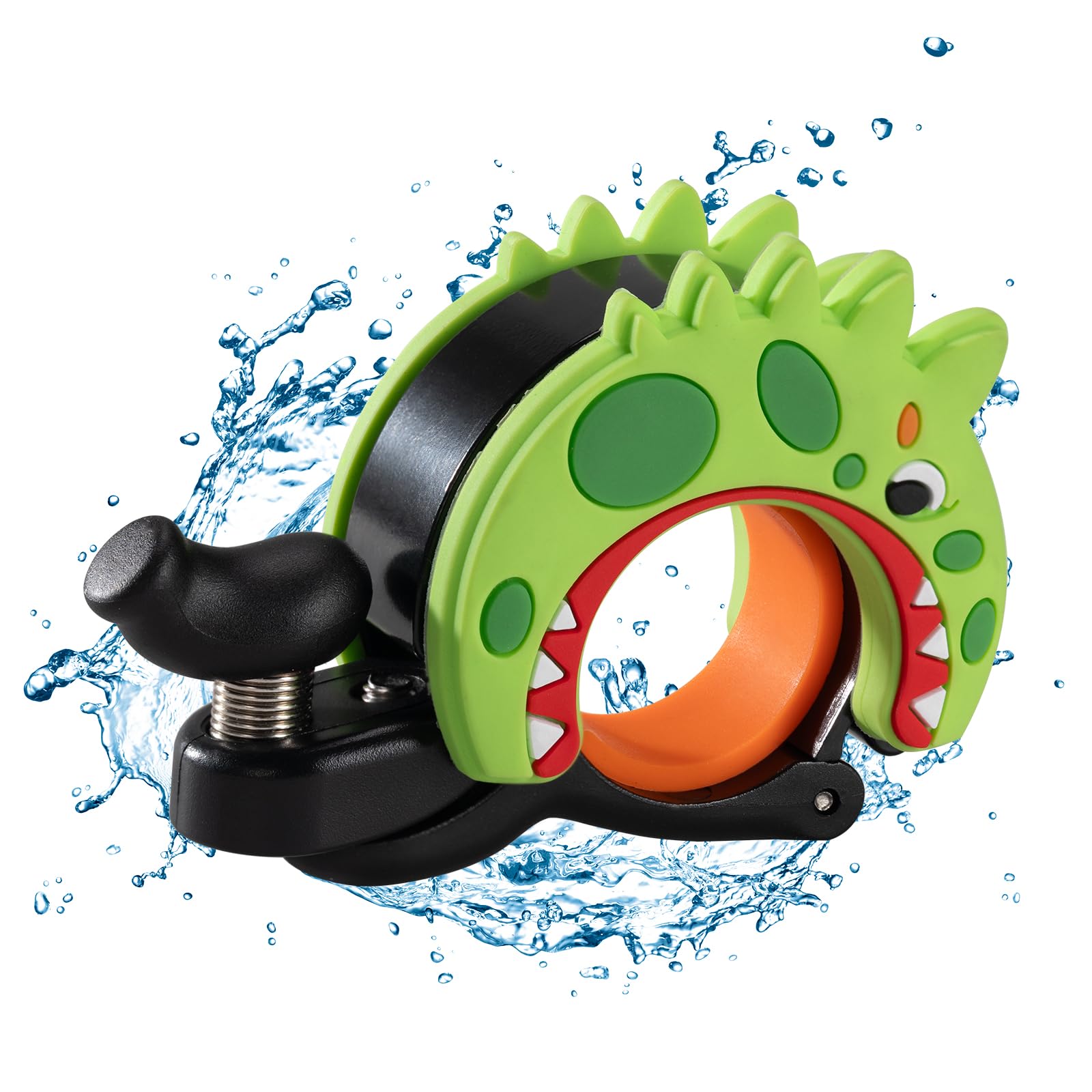 ROCKBROS Bike Bell Aluminum Alloy Bicycle Bell Mountain Bike Bells for Kids Adults with Loud Sound and Fit for 0.87-1in/22-25.4mm Bicycle Handlebars - Image 8