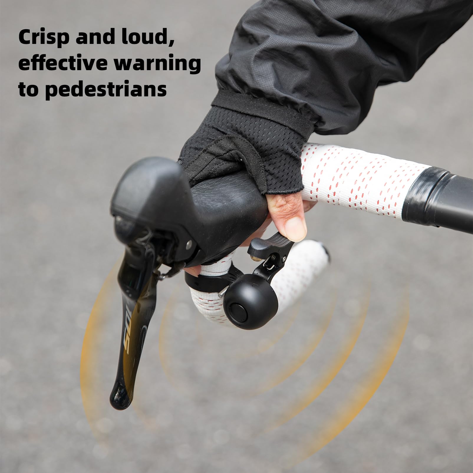 ROCKBROS Bike Bell Classic Bicycle Bell Road Bike Bells for Adults with Loud Sound and Fit for 1.06-1.18in/27-30mm Bicycle Handlebars - Image 5