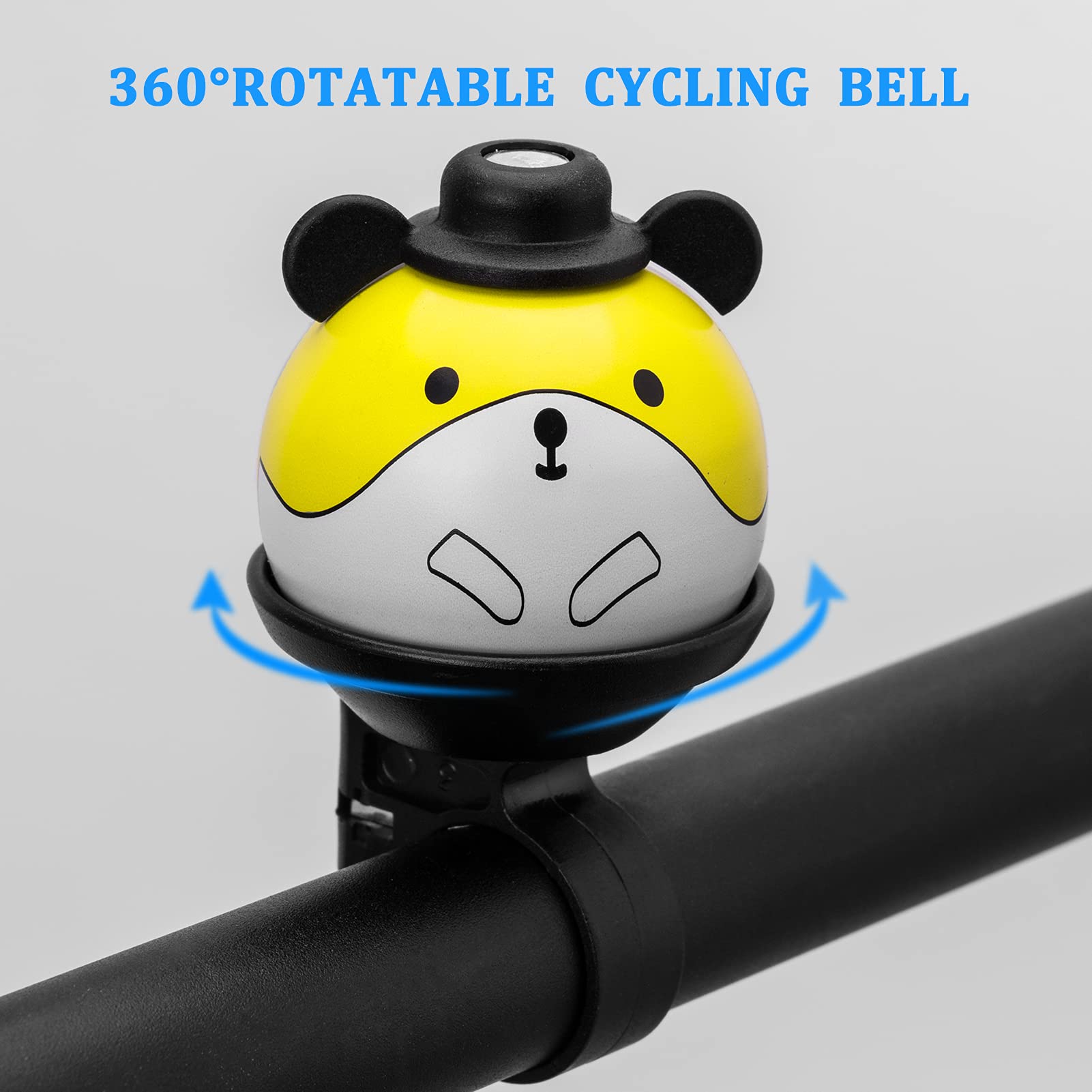 ROCKBROS Bike Bell for Kids Bicycle Bells Cycling Bells Cute Ring Ball Bike Accessories for Girls Boys Scooter Bike - Image 4