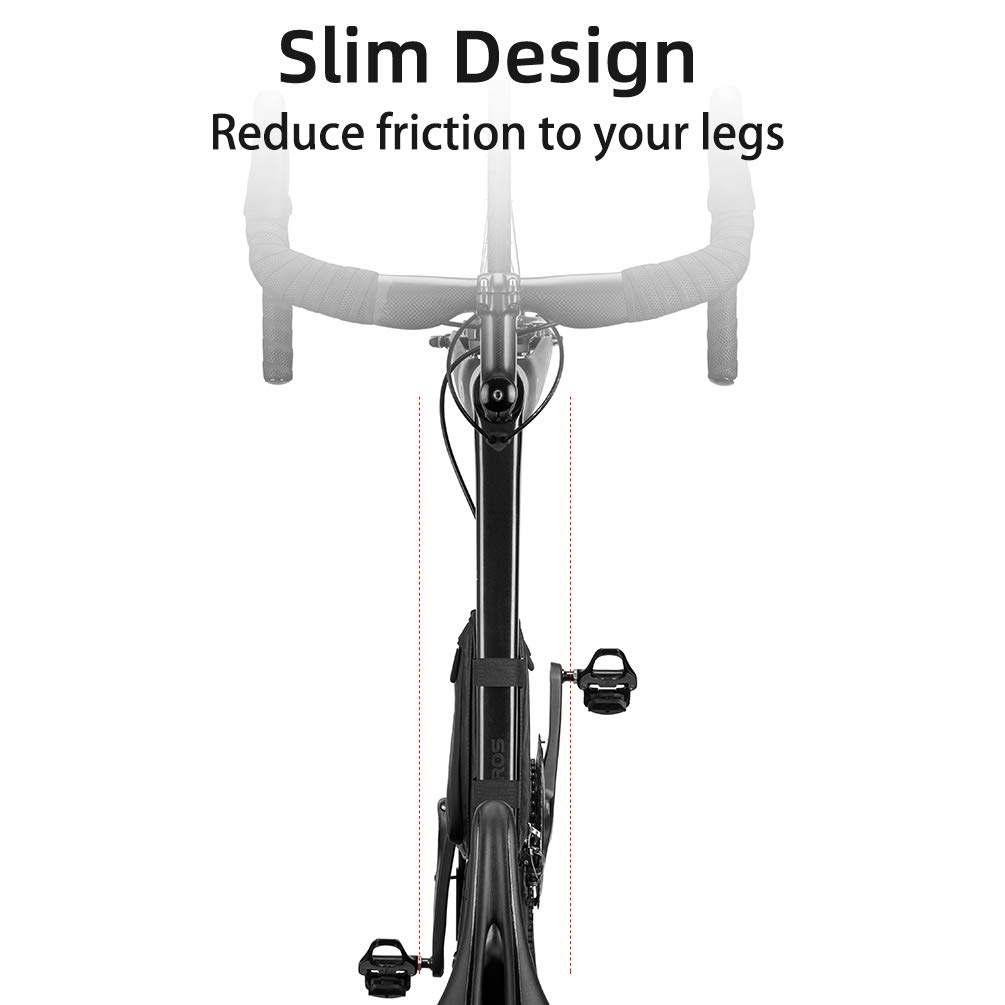 ROCKBROS Bike Triangle Frame Bag, Bike Triangle Bag, with Two Side Pockets, 1.5L - Image 6