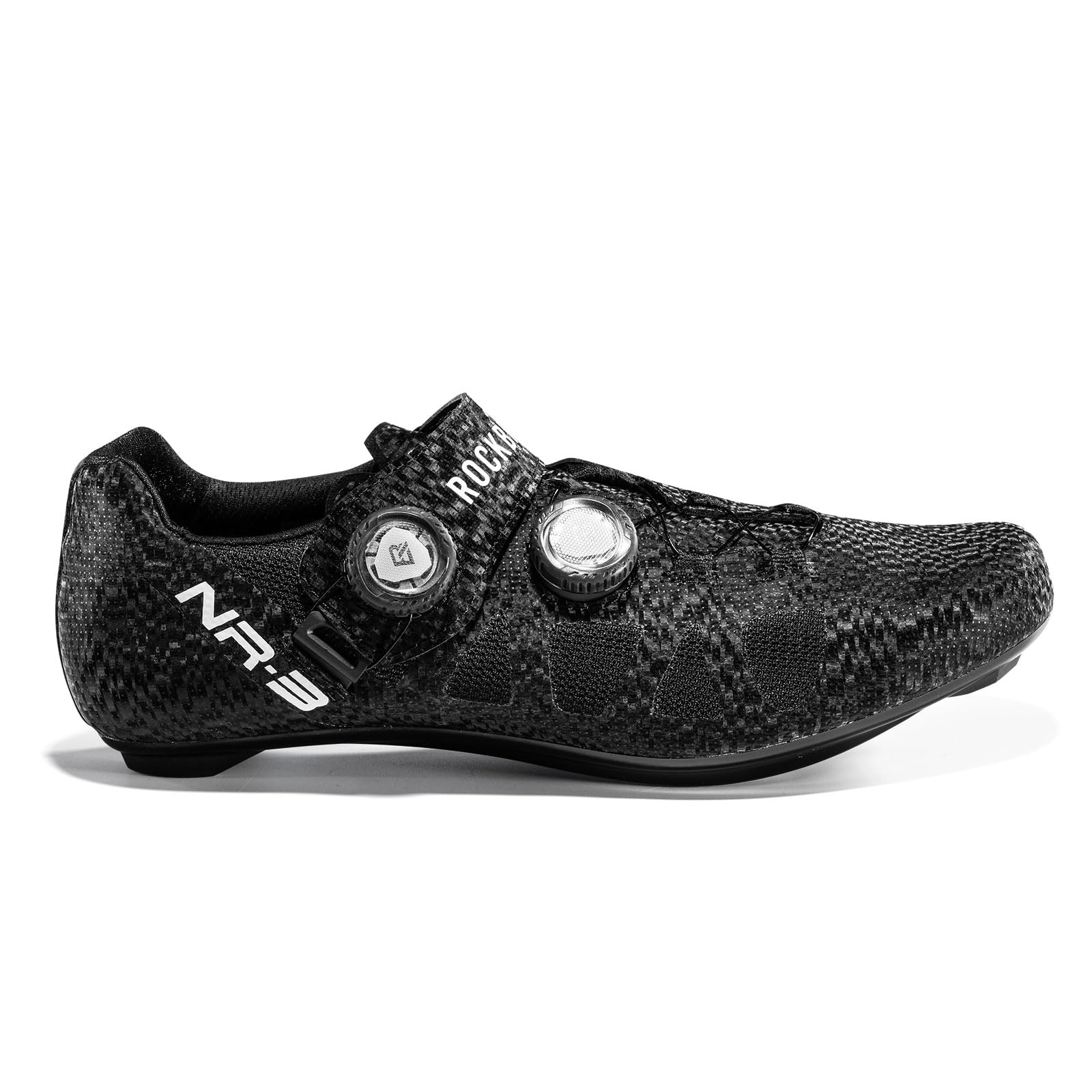 ROCKBROS Cycling Shoes NR3 with 2 Knob Lock Professional for Men - Breathable & Stable Road Bike Shoes - Image 8