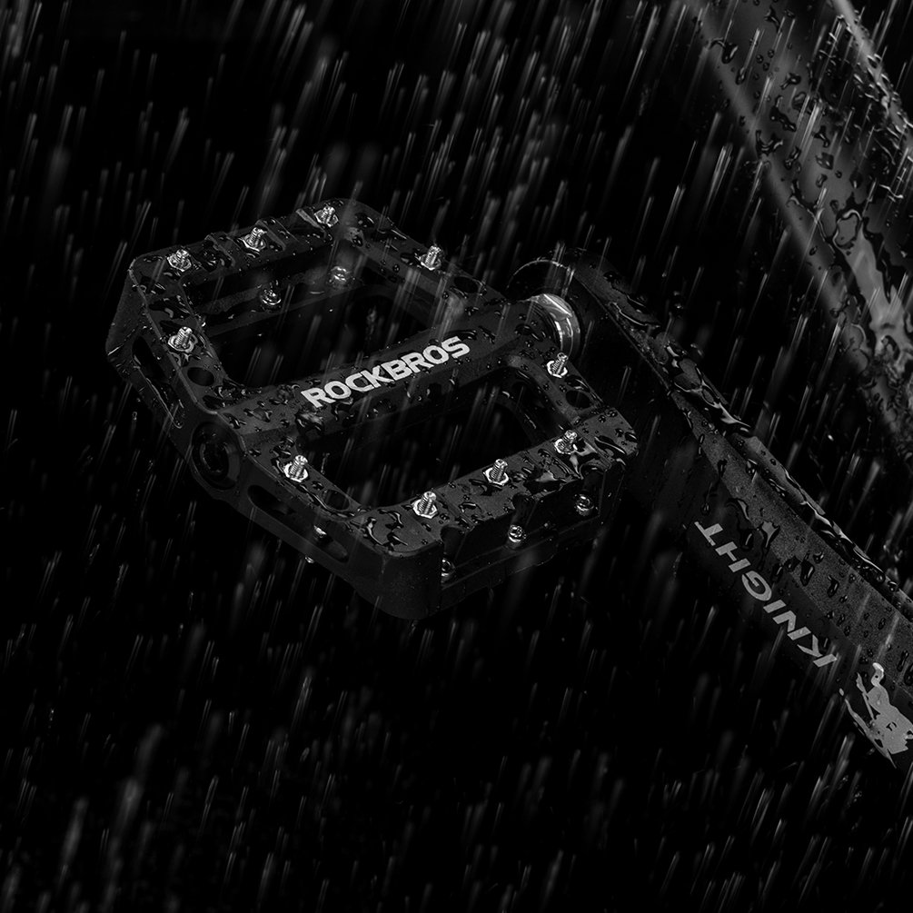 ROCKBROS MTB Pedals Mountain Bike Pedals Lightweight Nylon Fiber Bicycle Platform Pedals for BMX MTB 9/16" - Image 10