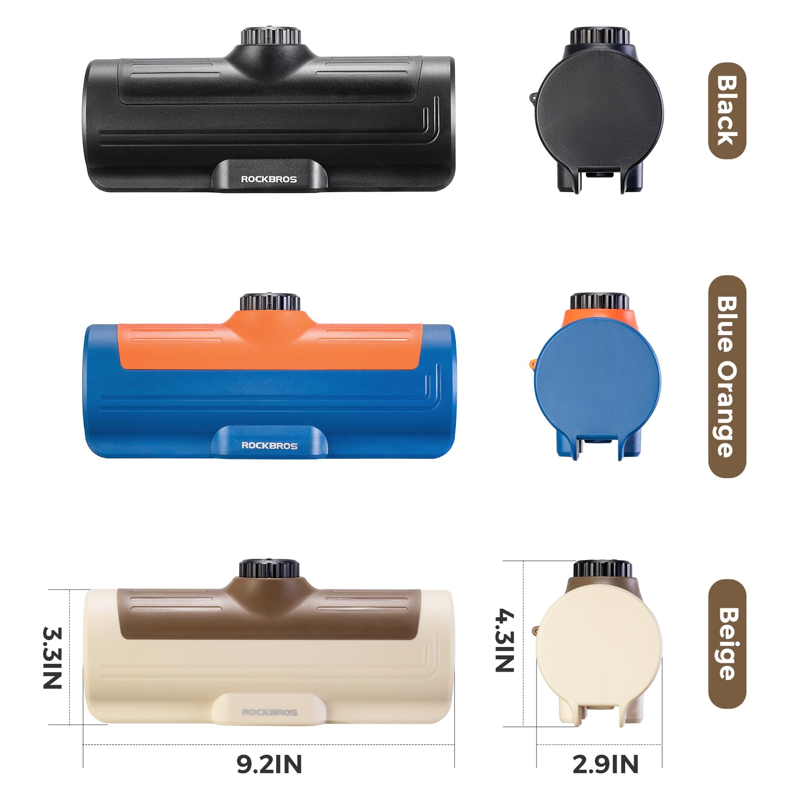 ROCKBROS Password Storage Box Mountain Road Bicycle Frame Bag Hard Shell Key Anti-Theft Box Secure Durable Storage - Image 7